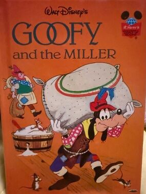 Walt Disney Goofy and the Miller Book Cover - Wonderful World of Reading Series